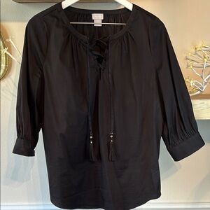 Chico's Black Women's Top